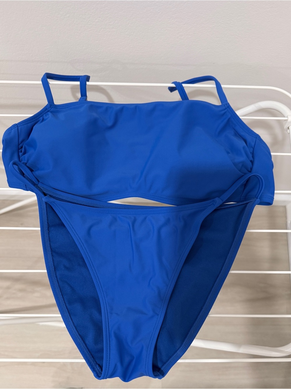 Classic Royal Blue Two-Piece Bikini Set